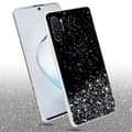 Pikkukuva 3 / 8: Samsung Galaxy NOTE 10 PLUS Suojakuori Suojakotelo joustavasta TPU-silikonista jossa on kimaltelevaa glitteriä