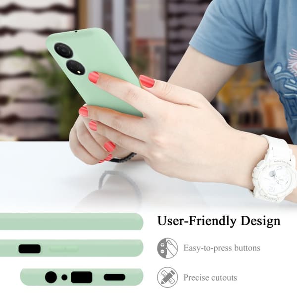 Honor X7 Skal Fodral av flexibelt TPU-silikon Case Cover