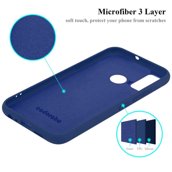 Huawei P SMART 2020 Skal Fodral av flexibelt TPU-silikon Case Cover