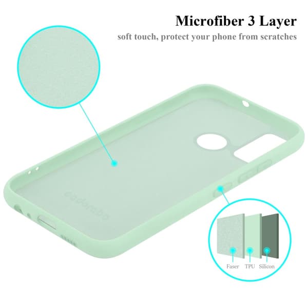 Huawei P SMART 2020 Skal Fodral av flexibelt TPU-silikon Case Cover
