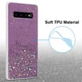 Miniatyrbild 3 av 7: Samsung Galaxy S10 PLUS Skal Fodral Case Cover av flexibelt TPU-silikon med glittrande glitter