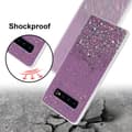 Miniatyrbild 5 av 7: Samsung Galaxy S10 PLUS Skal Fodral Case Cover av flexibelt TPU-silikon med glittrande glitter