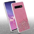 Pikkukuva 2 / 7: Samsung Galaxy S10 PLUS Suojakuori Suojakotelo joustavasta TPU-silikonista jossa on kimaltelevaa glitteriä