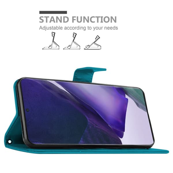 Samsung Galaxy NOTE 20 ULTRA Pungetui Cover Blomster ()