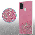 Miniatyrbilde 5 av 8: Deksel til Samsung Galaxy A21s med glitrende glitter