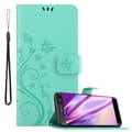 Pikkukuva 1 / 11: Sony Xperia XA2 Suojakotelo Suojakuori Lompakkokotelo Matkapuhelinkotelo Kukat jossa on magneettisuljenta, jalusta-toiminto ja korttipaikat