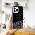 Miniatyrbild 8 av 8: iPhone 13 PRO MAX Skal Fodral Case Cover av flexibelt TPU-silikon med glittrande glitter