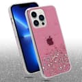Miniatyrbild 3 av 8: iPhone 13 PRO MAX Skal Fodral Case Cover av flexibelt TPU-silikon med glittrande glitter