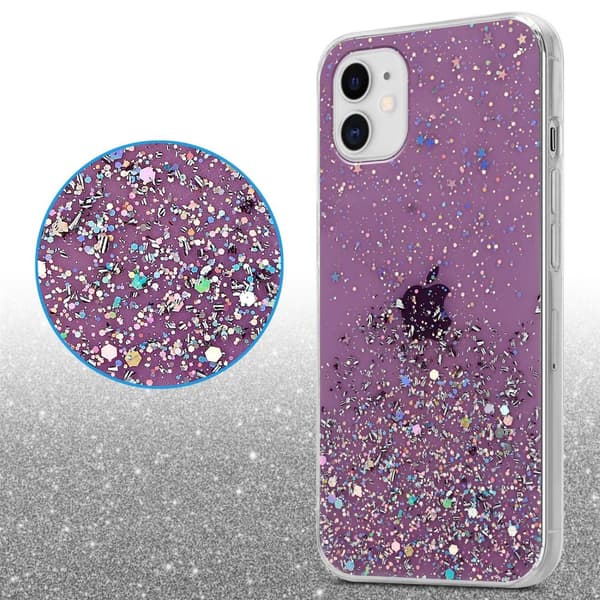 Deksel til iPhone 11 PRO med glitrende glitter