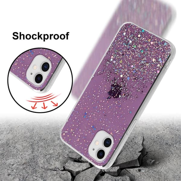 Deksel til iPhone 11 PRO med glitrende glitter