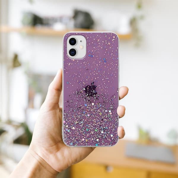 Deksel til iPhone 11 PRO med glitrende glitter