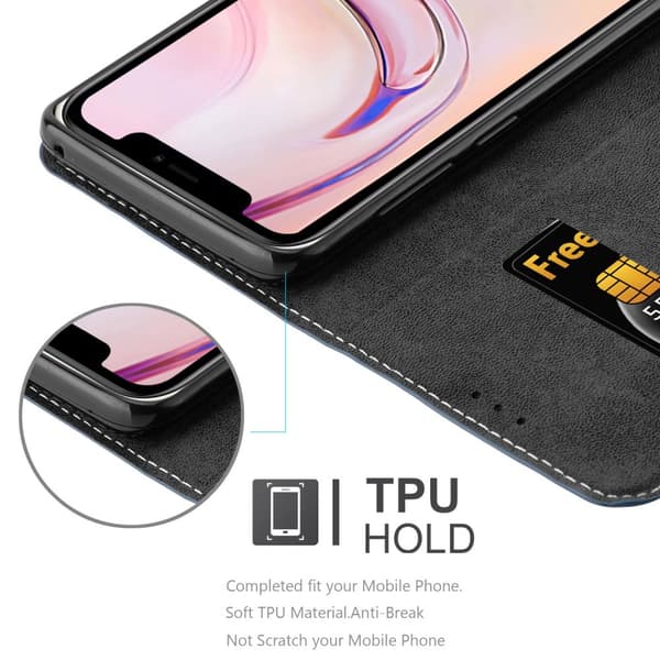 iPhone 13 PRO Suojakotelo Suojakuori Lompakkokotelo Matkapuhelinkotelo jossa magneettisuljenta, jalusta-toiminto ja korttitasku