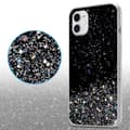 Pikkukuva 5 / 8: iPhone 11 PRO MAX Suojakuori Suojakotelo joustavasta TPU-silikonista jossa on kimaltelevaa glitteriä