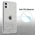 Pikkukuva 4 / 8: iPhone 11 PRO MAX Suojakuori Suojakotelo joustavasta TPU-silikonista jossa on kimaltelevaa glitteriä