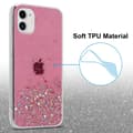 Pikkukuva 4 / 8: iPhone 11 PRO MAX Suojakuori Suojakotelo joustavasta TPU-silikonista jossa on kimaltelevaa glitteriä