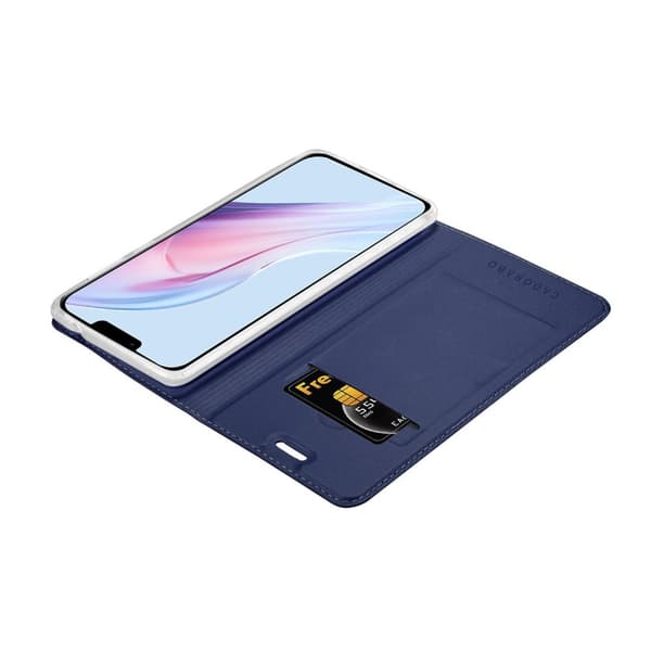 Deksel til iPhone 13 Lommebokdeksel med magnetisk lukking, stativfunksjon og kortlomme