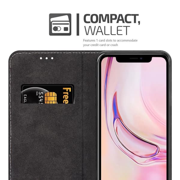 iPhone 13 PRO MAX Suojakotelo Suojakuori Lompakkokotelo Matkapuhelinkotelo jossa magneettisuljenta, jalusta-toiminto ja korttitasku