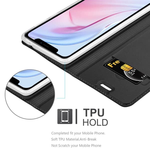 Deksel til iPhone 13 PRO MAX Lommebokdeksel med magnetisk lukking, stativfunksjon og kortlomme