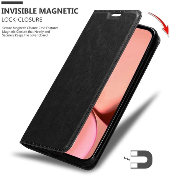 iPhone 13 PRO MAX Fodral Skal Plånboksfodral Case med magnetisk stängning, ståfunktion och kortficka