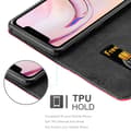 Pikkukuva 4 / 8: iPhone 13 MINI Suojakotelo Suojakuori Lompakkokotelo Matkapuhelinkotelo jossa magneettisuljenta, jalusta-toiminto ja korttitasku