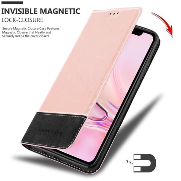 iPhone 13 MINI Suojakotelo Suojakuori Lompakkokotelo Matkapuhelinkotelo jossa magneettisuljenta, jalusta-toiminto ja korttitasku