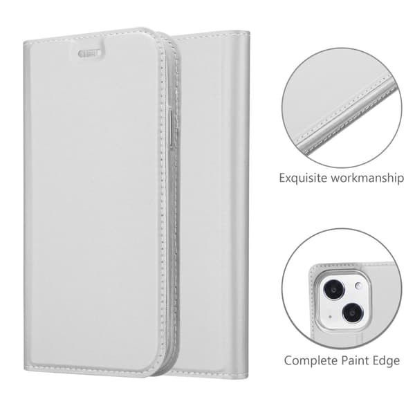 iPhone 13 MINI Suojakotelo Suojakuori Lompakkokotelo Matkapuhelinkotelo jossa magneettisuljenta, jalusta-toiminto ja korttitasku