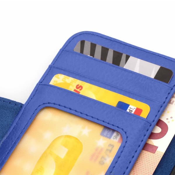Lommebokdeksel til iPhone 13 MINI Deksel med magnetisk lukking og 3 kortplasser