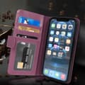 Miniatyrbilde 3 av 8: Lommebokdeksel til iPhone 13 MINI Deksel med magnetisk lukking og 3 kortplasser