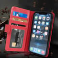 Miniatyrbilde 3 av 8: Lommebokdeksel til iPhone 13 MINI Deksel med magnetisk lukking og 3 kortplasser