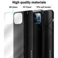 Miniatyrbilde 7 av 7: Deksel til iPhone 13 PRO Stripe optics Silikondeskel laget av TPU-silikon og bakside av herdet glass