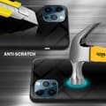 Pikkukuva 6 / 11: iPhone 13 PRO Suojakuori Suojakotelo TPU-silikonista valmistettu raitaoptiikan suojakansi ja karkaistusta lasista valmistettu takapuoli