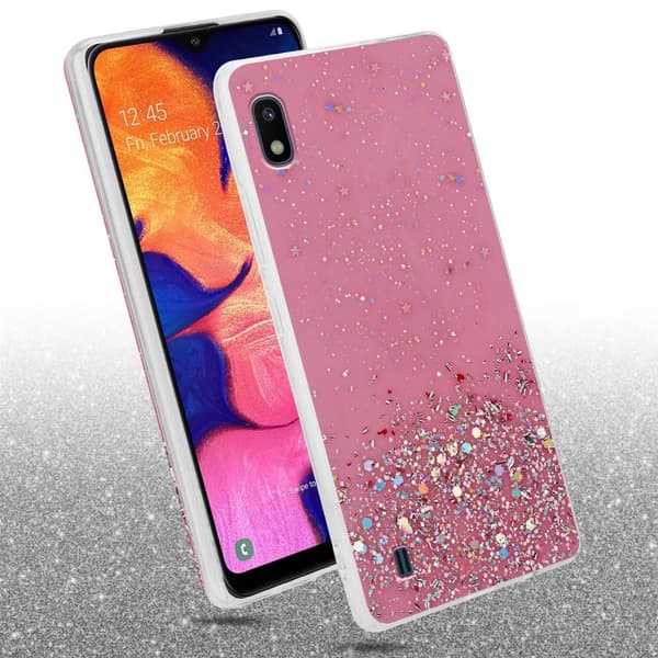 Deksel til Samsung Galaxy A10 / M10 med glitrende glitter