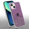 Miniatyrbild 3 av 8: iPhone 13 MINI Skal Fodral Case Cover av flexibelt TPU-silikon med glittrande glitter