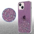 Miniatyrbild 5 av 8: iPhone 13 MINI Skal Fodral Case Cover av flexibelt TPU-silikon med glittrande glitter