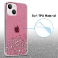Miniatyrbild 4 av 8: iPhone 13 MINI Skal Fodral Case Cover av flexibelt TPU-silikon med glittrande glitter