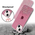 Miniatyrbild 6 av 8: iPhone 13 MINI Skal Fodral Case Cover av flexibelt TPU-silikon med glittrande glitter