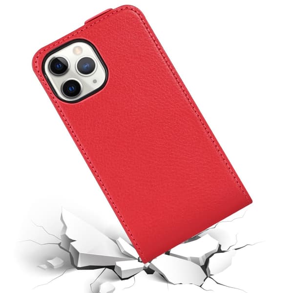 iPhone 13 PRO Skal Fodral i flipdesign Mobilskydd av smidigt konstläder Case Cover