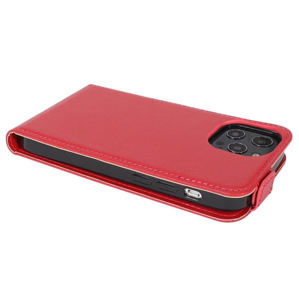 iPhone 13 PRO Skal Fodral i flipdesign Mobilskydd av smidigt konstläder Case Cover