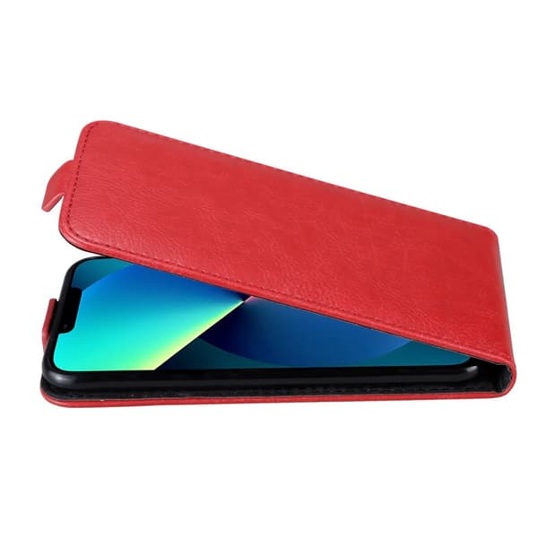 iPhone 13 PRO Skal Fodral i flipdesign Mobilskydd av smidigt konstläder Case Cover