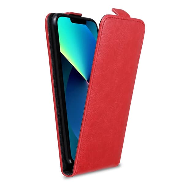 iPhone 13 PRO Skal Fodral i flipdesign Mobilskydd av smidigt konstläder Case Cover