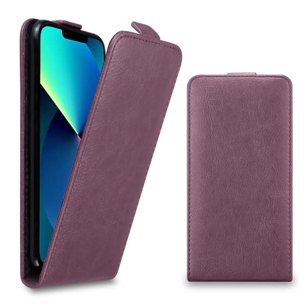 iPhone 13 PRO Skal Fodral i flipdesign Mobilskydd av smidigt konstläder Case Cover
