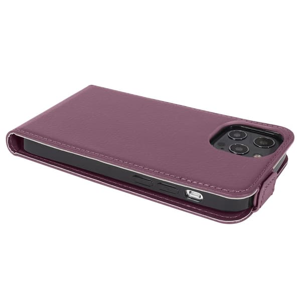 iPhone 13 PRO Skal Fodral i flipdesign Mobilskydd av smidigt konstläder Case Cover