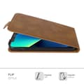 Miniatyrbild 3 av 8: iPhone 13 PRO Skal Fodral i flipdesign Mobilskydd av smidigt konstläder Case Cover