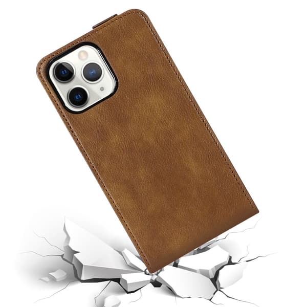 iPhone 13 PRO Skal Fodral i flipdesign Mobilskydd av smidigt konstläder Case Cover