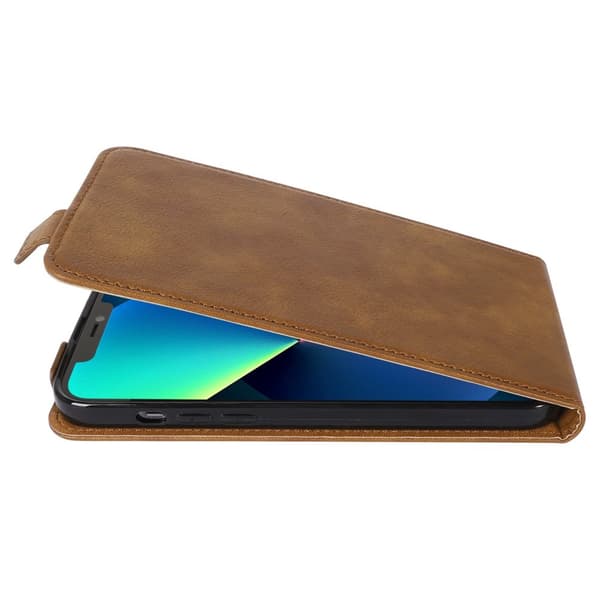 iPhone 13 PRO Skal Fodral i flipdesign Mobilskydd av smidigt konstläder Case Cover