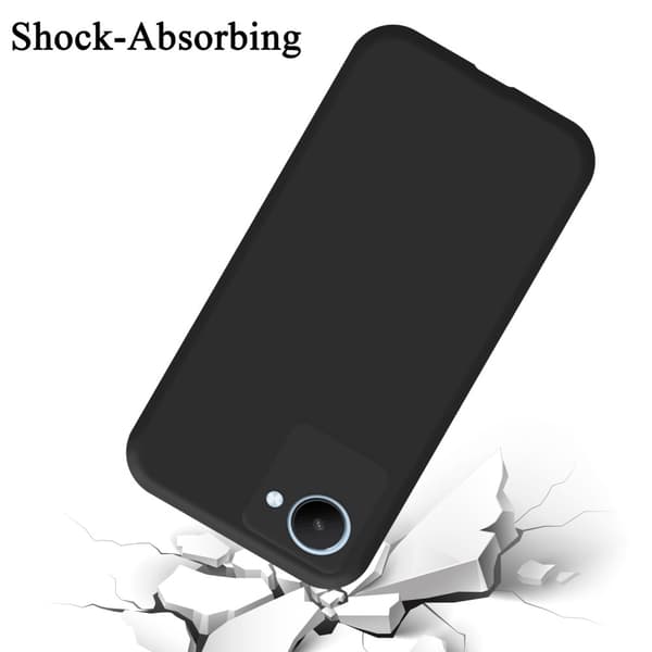 Realme C30 / Narzo 50i PRIME Skal Fodral av flexibelt TPU-silikon Case Cover