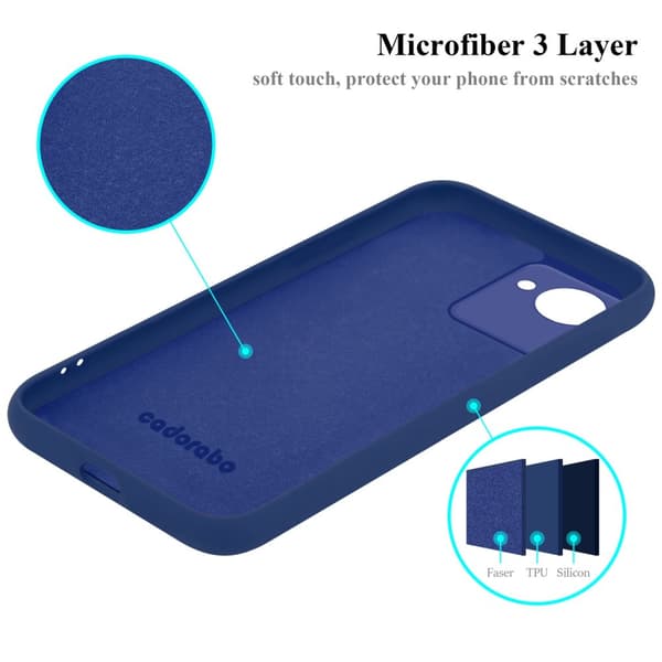 Realme C30 / Narzo 50i PRIME Skal Fodral av flexibelt TPU-silikon Case Cover