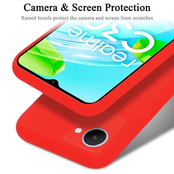 Realme C30 / Narzo 50i PRIME Skal Fodral av flexibelt TPU-silikon Case Cover