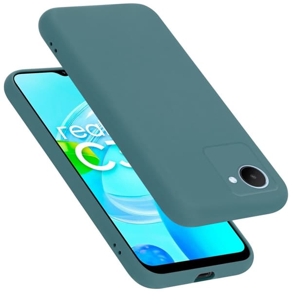 Realme C30 / Narzo 50i PRIME Skal Fodral av flexibelt TPU-silikon Case Cover