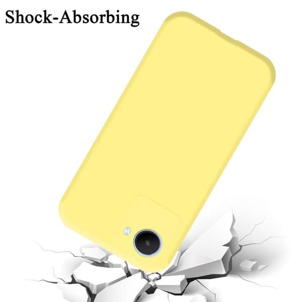Realme C30 / Narzo 50i PRIME Skal Fodral av flexibelt TPU-silikon Case Cover